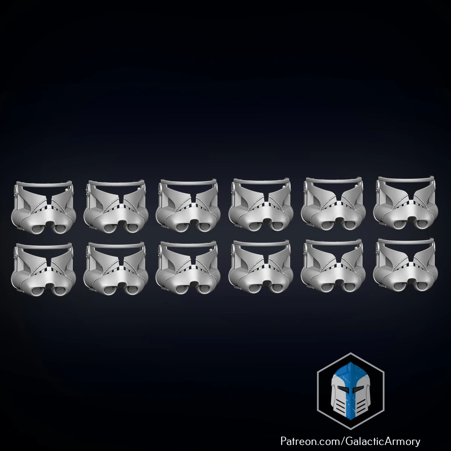 Realistic Captain Rex Helmet - 3D Print Files 12 Realistic Captain Rex Helmet - 3D Print Files - Image 10