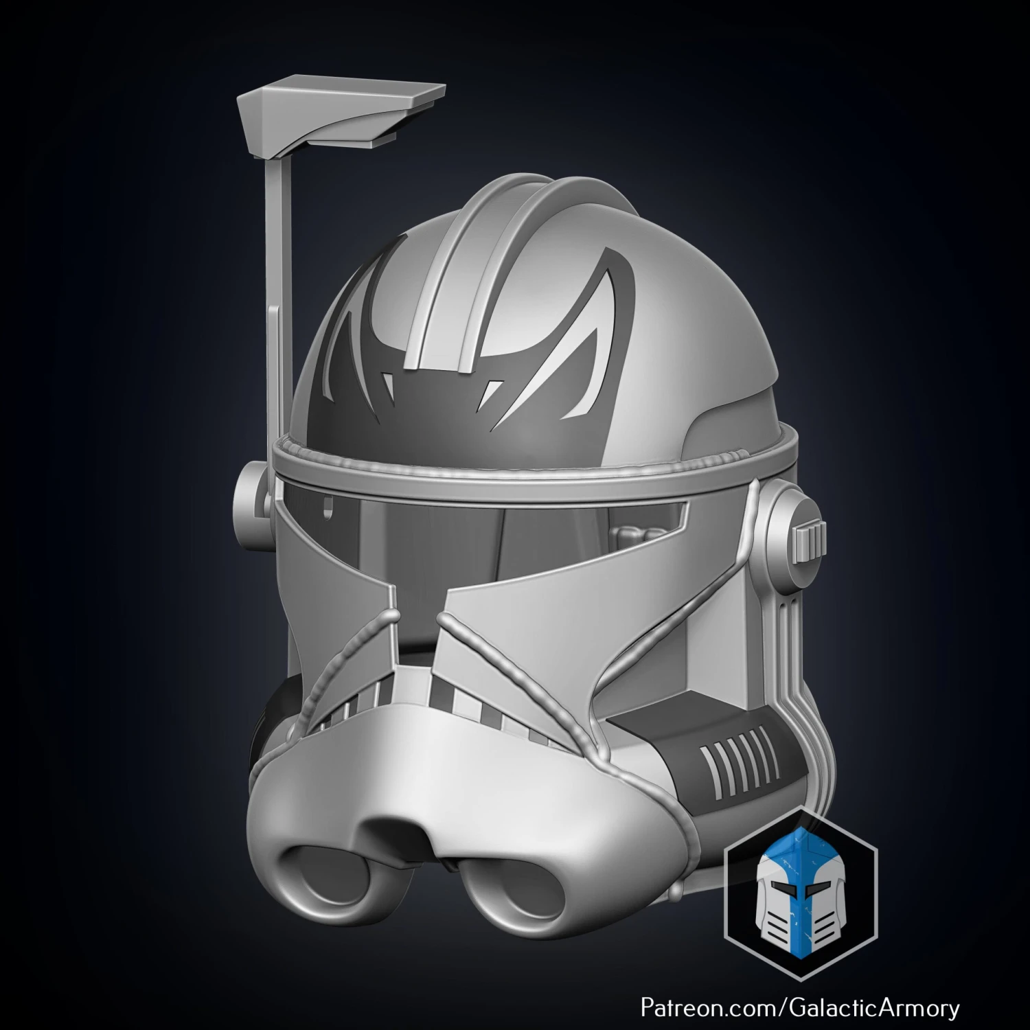 Realistic Captain Rex Helmet - 3D Print Files 10 Realistic Captain Rex Helmet - 3D Print Files - Image 8