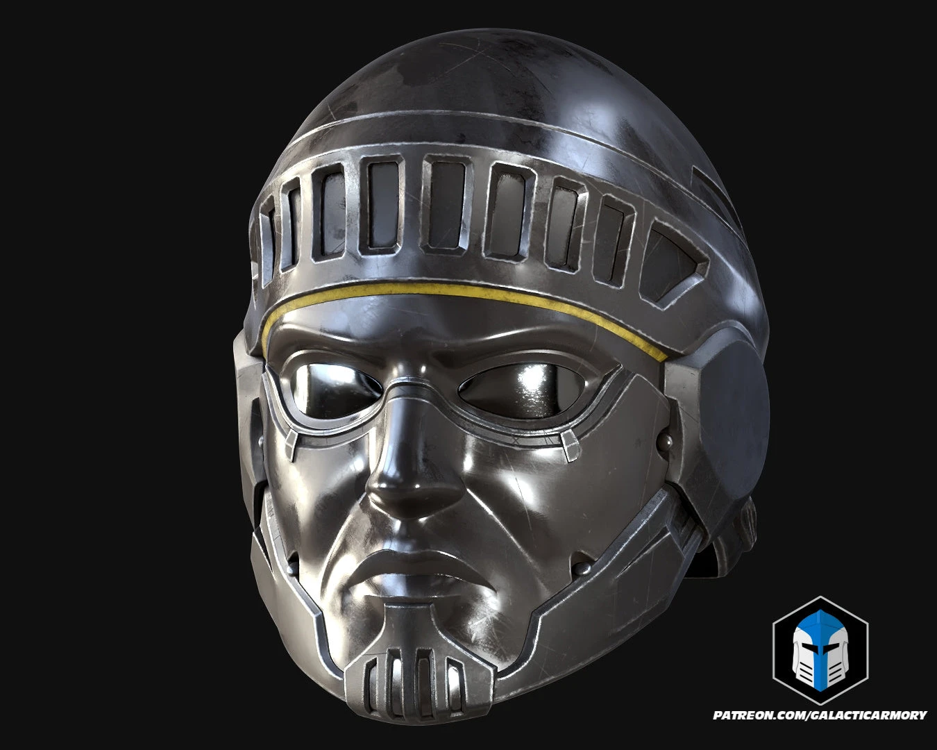 Helldivers 2 - Righteous Helmet - 3D Print Files 19 Helldivers 2 - Righteous Helmet - 3D Print Files - Image 17