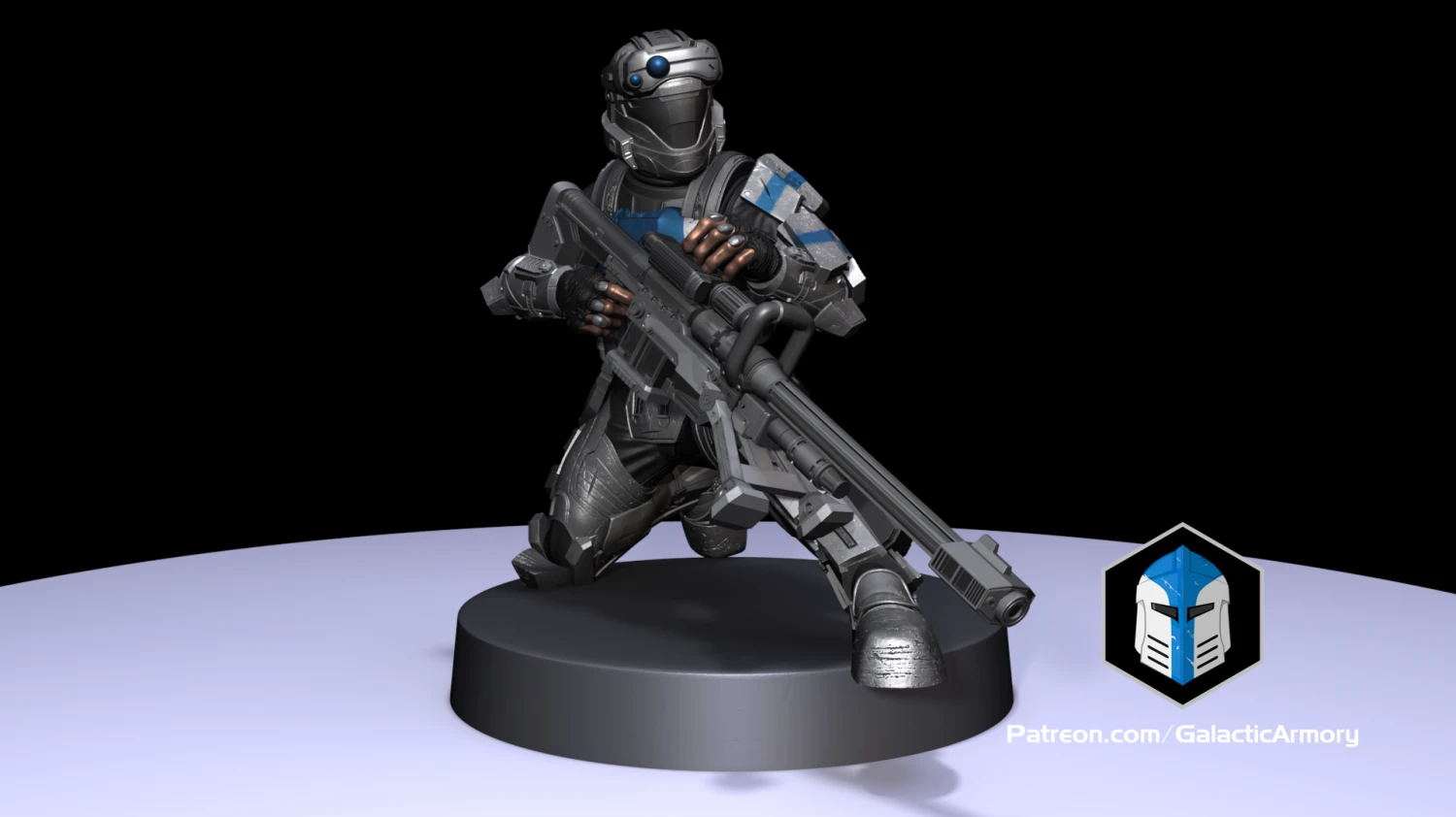 1:48 Scale Alpha 9 ODST Miniatures - 3D Print Files 13 1:48 Scale Alpha 9 ODST Miniatures - 3D Print Files - Image 11