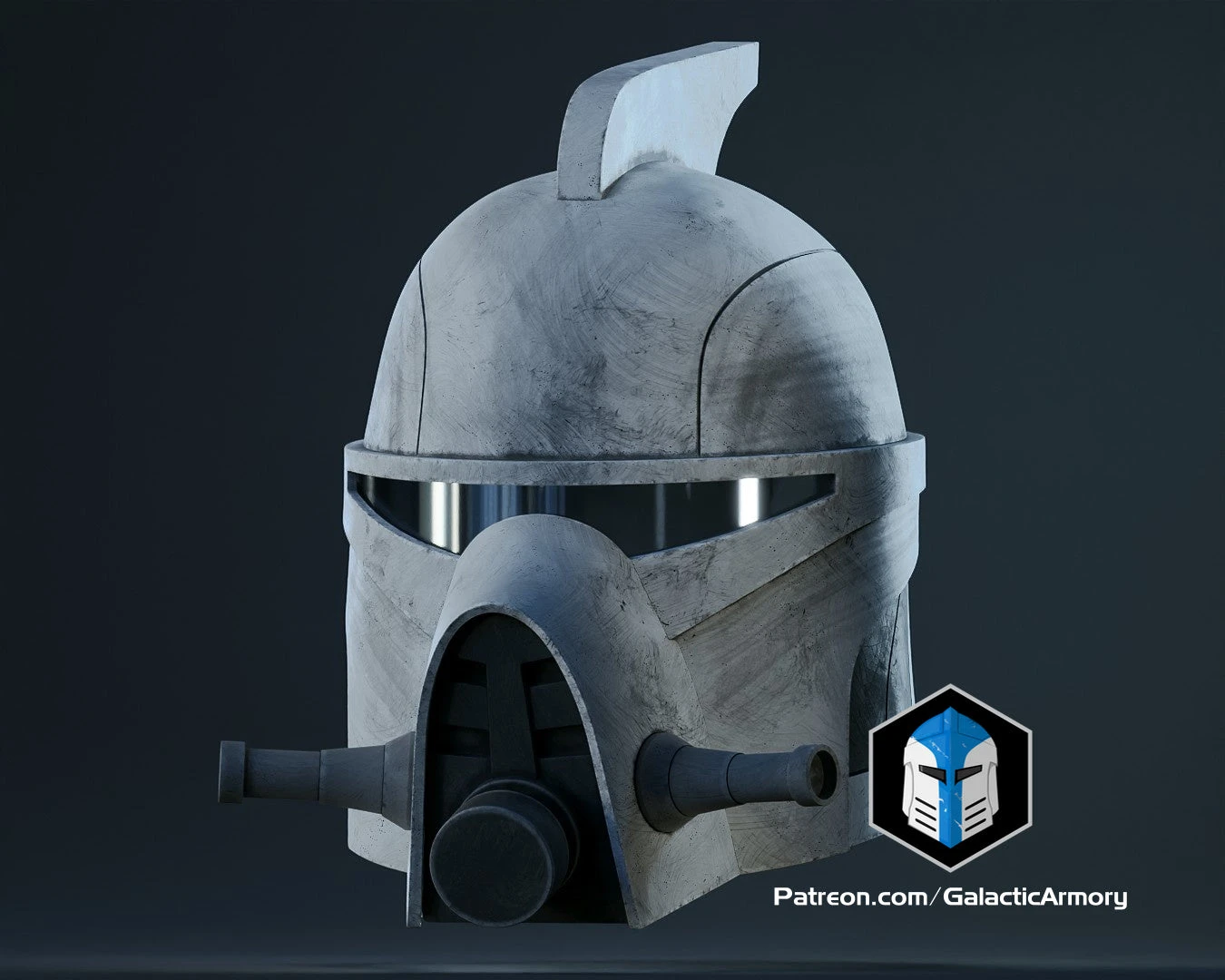 SCUBA Clone Trooper Helmet - 3D Print Files 14 SCUBA Clone Trooper Helmet - 3D Print Files - Image 12