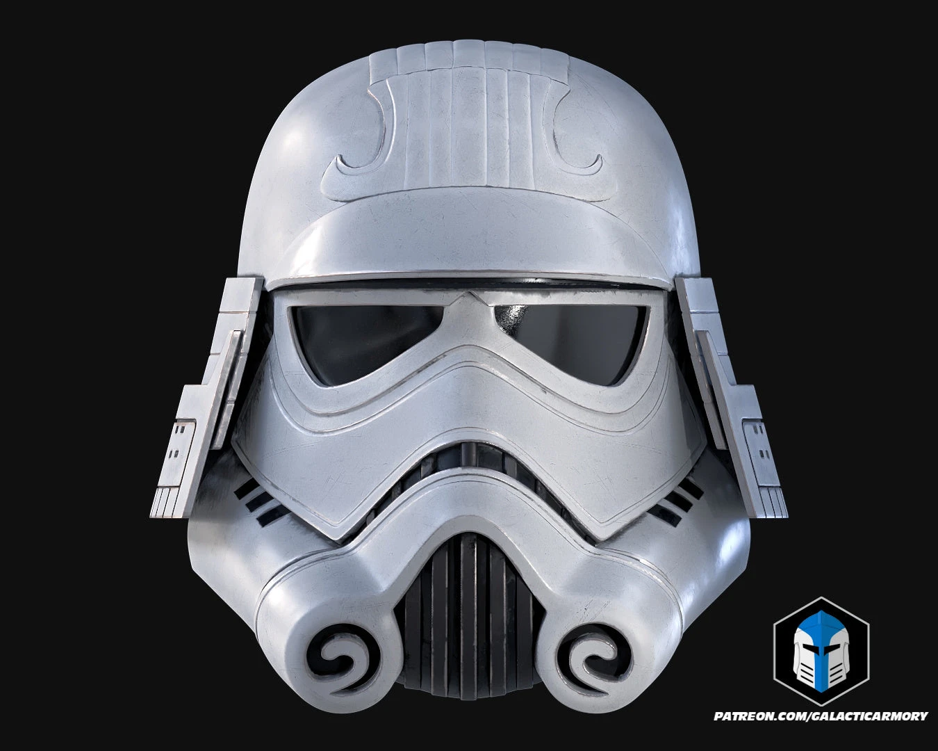 Samurai Stormtrooper Helmet - 3D Print Files 7 Samurai Stormtrooper Helmet - 3D Print Files - Image 5