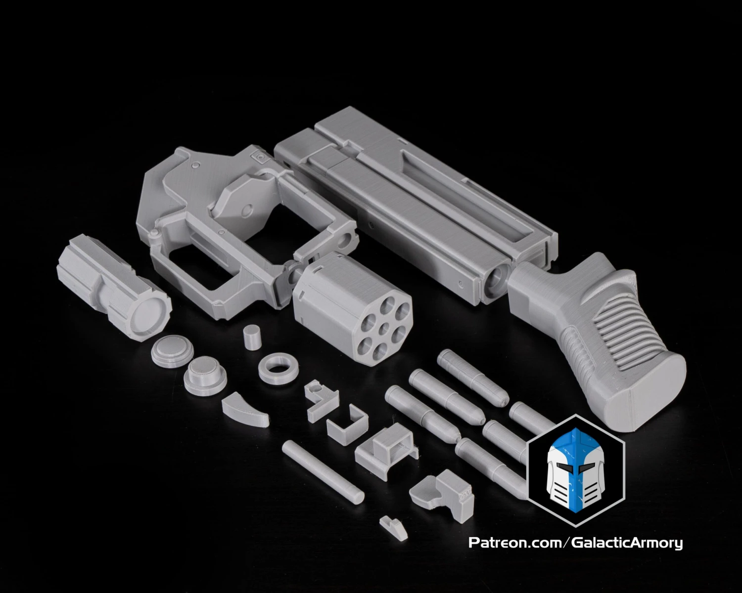 Helldivers 2 - Senator Revolver Pistol - DIY 4 Helldivers 2 - Senator Revolver Pistol - DIY - Image 2