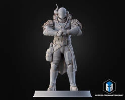 Destiny Lord Shaxx Figurines - 3D Print Files -Galactic Armory Store ShaxxFigurine Pose2