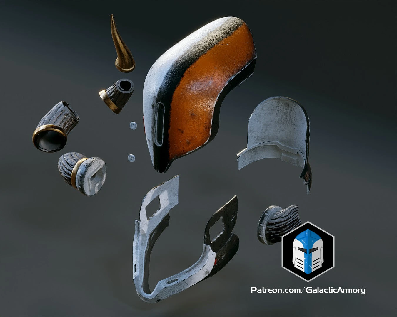Destiny Shaxx Helmet - 3D Print Files 6 Destiny Shaxx Helmet - 3D Print Files - Image 4