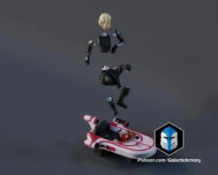 Shin Hati On A Speeder - 3D Print Files 16 Shin Hati On A Speeder - 3D Print Files -Galactic Armory Store ShinHati RidingSpeedersBurningHeaters Exploded