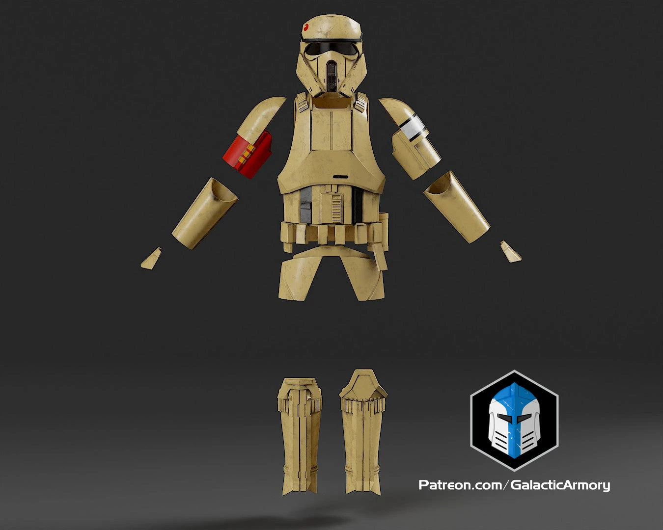 Rogue One Shoretrooper Armor - 3D Print Files 5 Rogue One Shoretrooper Armor - 3D Print Files - Image 3