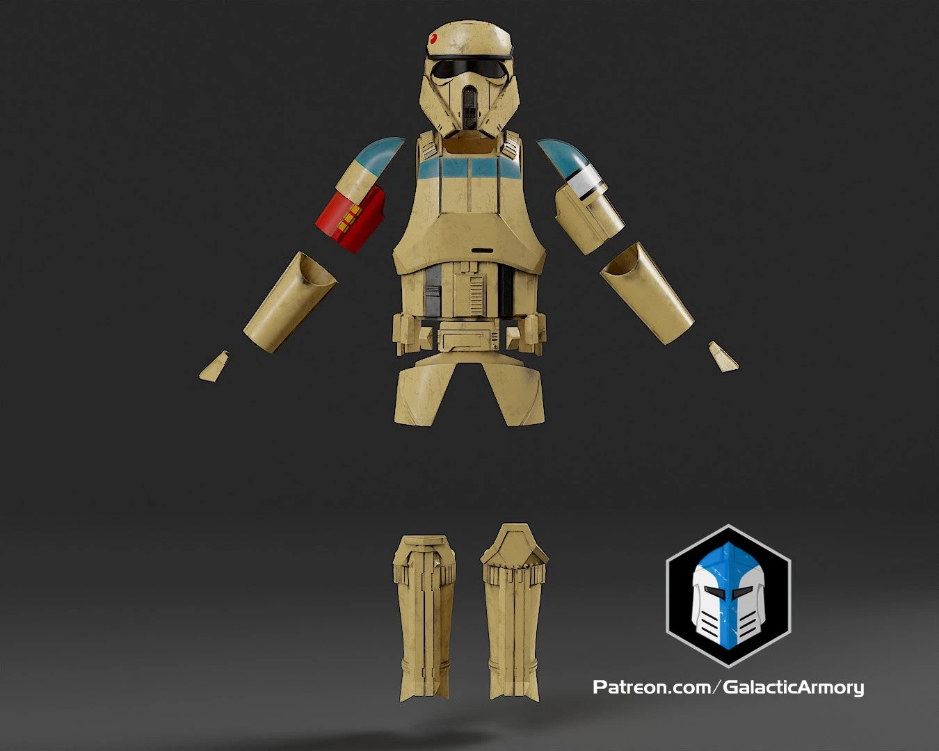 Rogue One Shoretrooper Armor - 3D Print Files 4 Rogue One Shoretrooper Armor - 3D Print Files - Image 2
