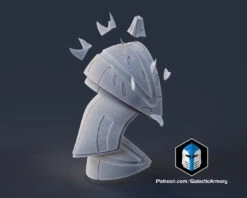 Saint 14 Armor - 3D Print Files 18 Saint 14 Armor - 3D Print Files -Galactic Armory Store Shoulder Separated