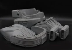 Spartan 125 - Kai Helmet - DIY -Galactic Armory Store Spartan125KaiHelmetSeparated1