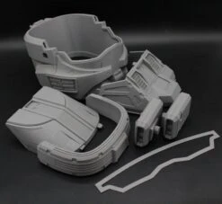 Spartan 125 - Kai Helmet - DIY -Galactic Armory Store Spartan125KaiHelmetSeparated2