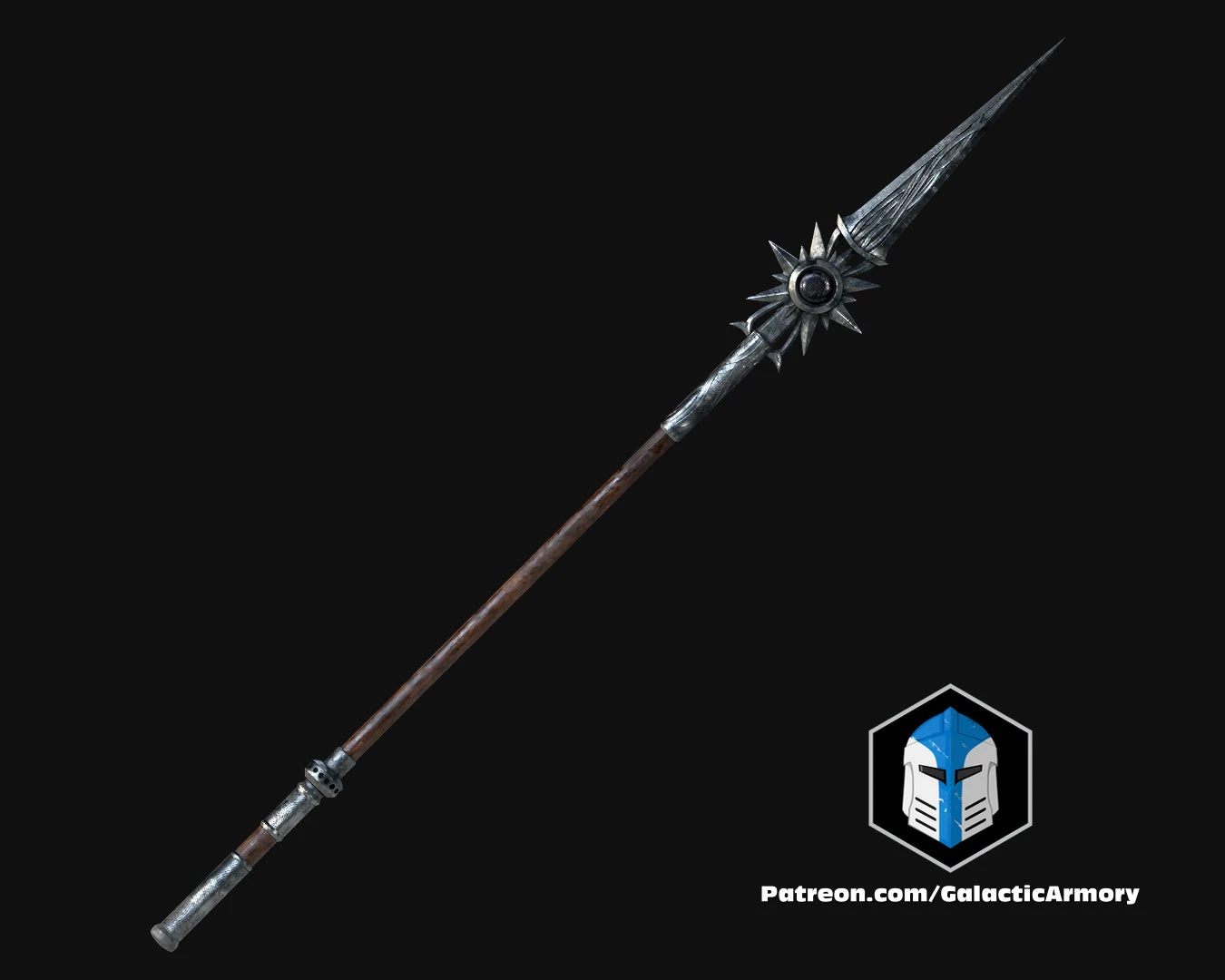 Shadowheart's Spear Of Night - 3D Print Files 10 Shadowheart's Spear Of Night - 3D Print Files - Image 8