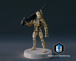 1:48 Scale Battle Droid Army - Specialist Class - 3D Print Files -Galactic Armory Store SpecialistDroid Freebie