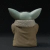 Standing Grogu - Bowl - 3D Print Files 1 Standing Grogu - Bowl - 3D Print Files -Galactic Armory Store StandingGroguBowl360GIF