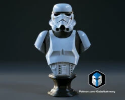 Stormtrooper Bust - 3D Print Files -Galactic Armory Store StormtrooperBust