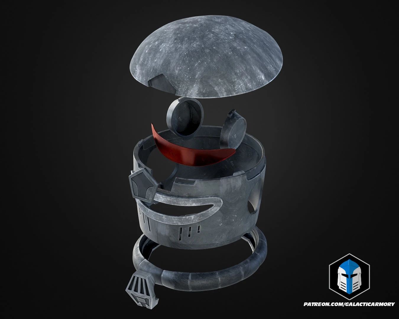 Taborr Val-Dorn Helmet - 3D Print Files 14 Taborr Val-Dorn Helmet - 3D Print Files - Image 12