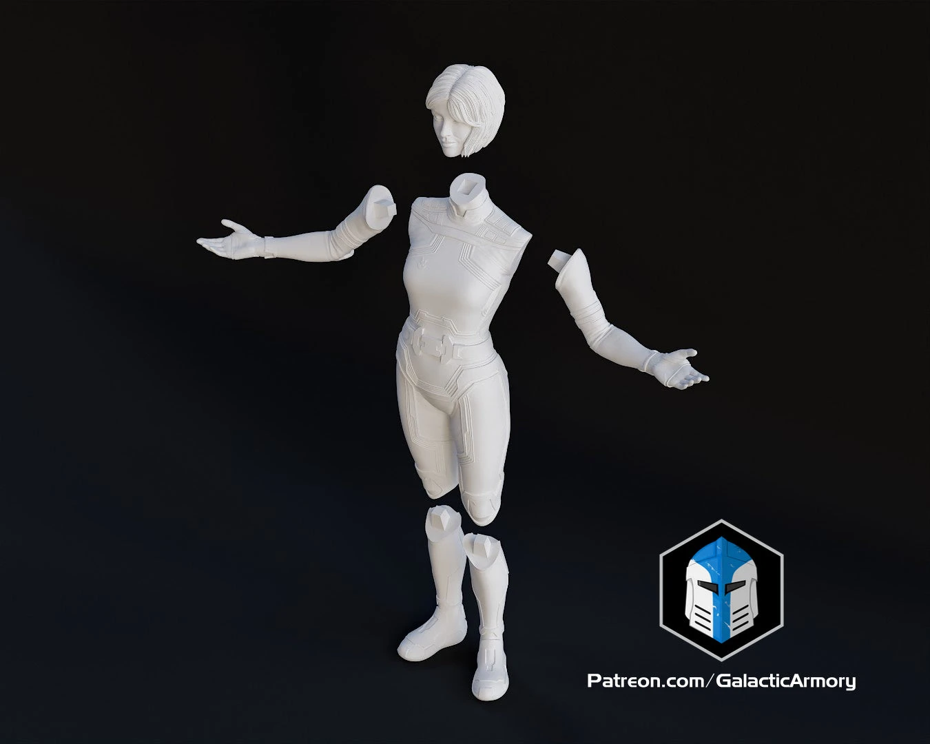 The Weapon Figurine - Pose 1 - 3D Print Files 5 The Weapon Figurine - Pose 1 - 3D Print Files - Image 3