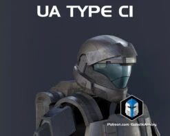 ODST Helmet Accessory Pack - 3D Print Files -Galactic Armory Store UATypeC1