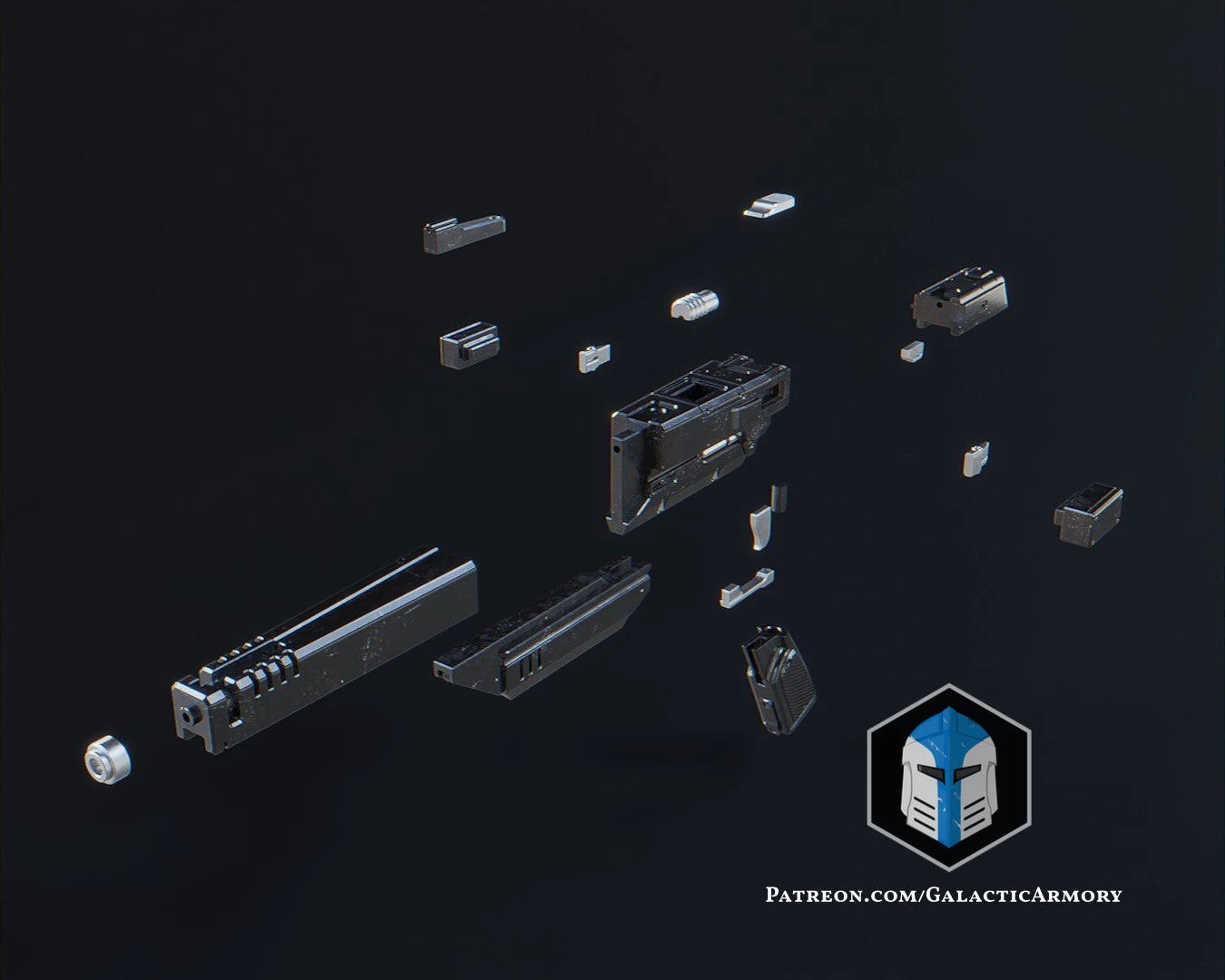 Westar Shotgun Blaster - 3D Print Files 11 Westar Shotgun Blaster - 3D Print Files - Image 9