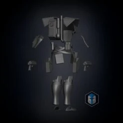 Animated ARC Trooper Armor Accessories - 3D Print Files 16 Animated ARC Trooper Armor Accessories - 3D Print Files -Galactic Armory Store accssrs bck prspctv md 1