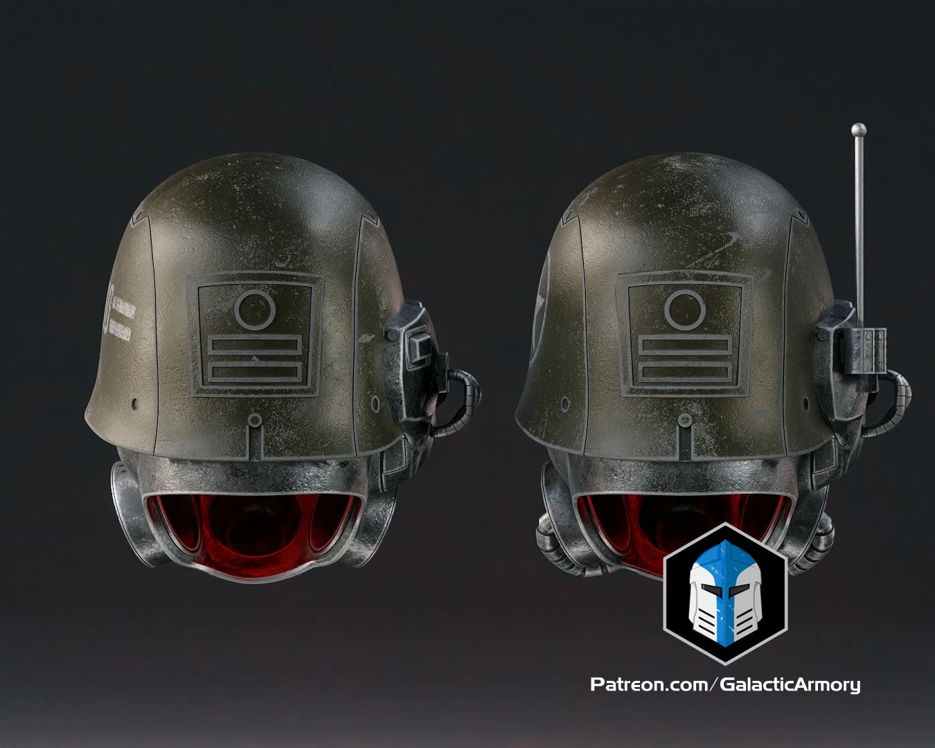NCR Ranger Advanced And Elite Helmets - 3D Print Files 12 NCR Ranger Advanced And Elite Helmets - 3D Print Files - Image 10