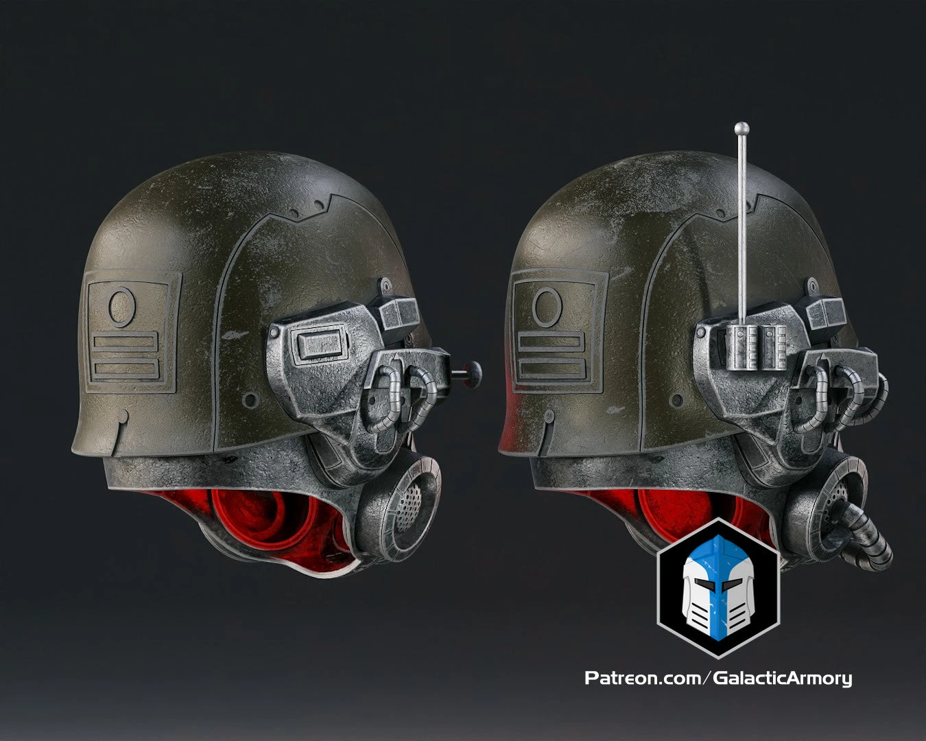 NCR Ranger Advanced And Elite Helmets - 3D Print Files 13 NCR Ranger Advanced And Elite Helmets - 3D Print Files - Image 11