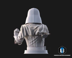 Damaged Darth Vader Bust - Pose 2 - 3D Print Files -Galactic Armory Store b20004