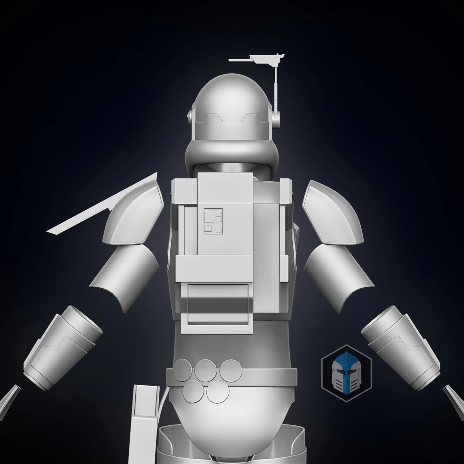 Bad Batch Crosshair Armor - 3D Print Files 8 Bad Batch Crosshair Armor - 3D Print Files - Image 6