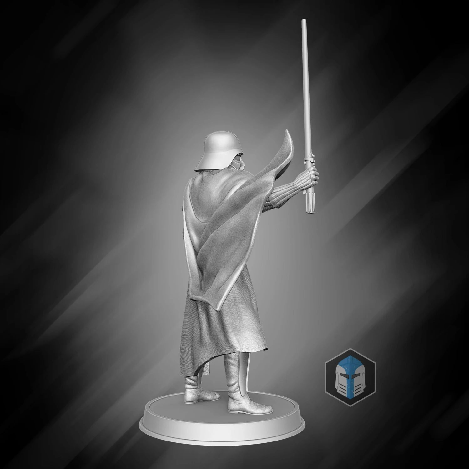 Darth Vader Figurine - Pose 5 - 3D Print Files 5 Darth Vader Figurine - Pose 5 - 3D Print Files - Image 3