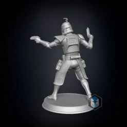 Captain Rex Figurine - Pose 2 - 3D Print Files -Galactic Armory Store bck 2 fnl c357cd7b c7d7 4cdb baf1 9abe27a362e5