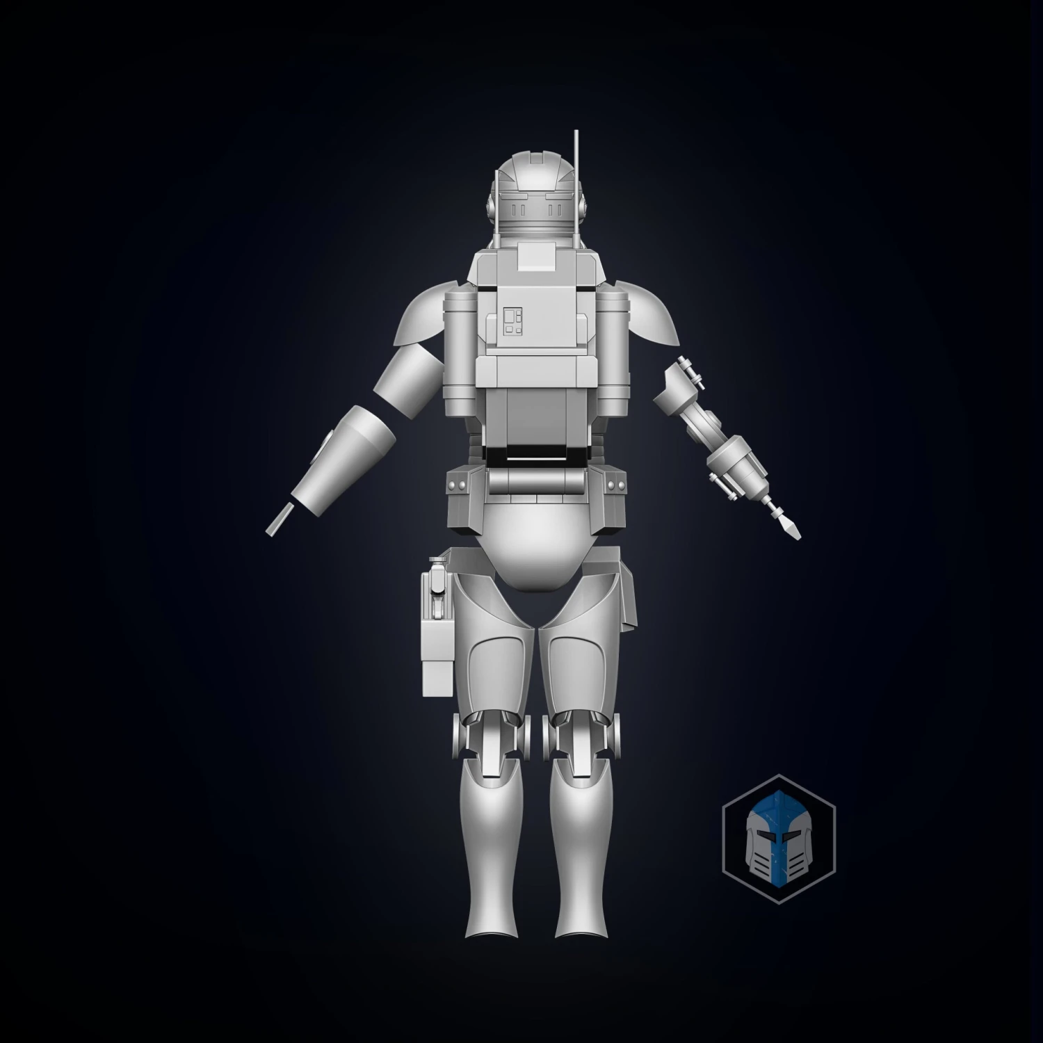 Bad Batch Echo Armor - 3D Print Files 5 Bad Batch Echo Armor - 3D Print Files - Image 3