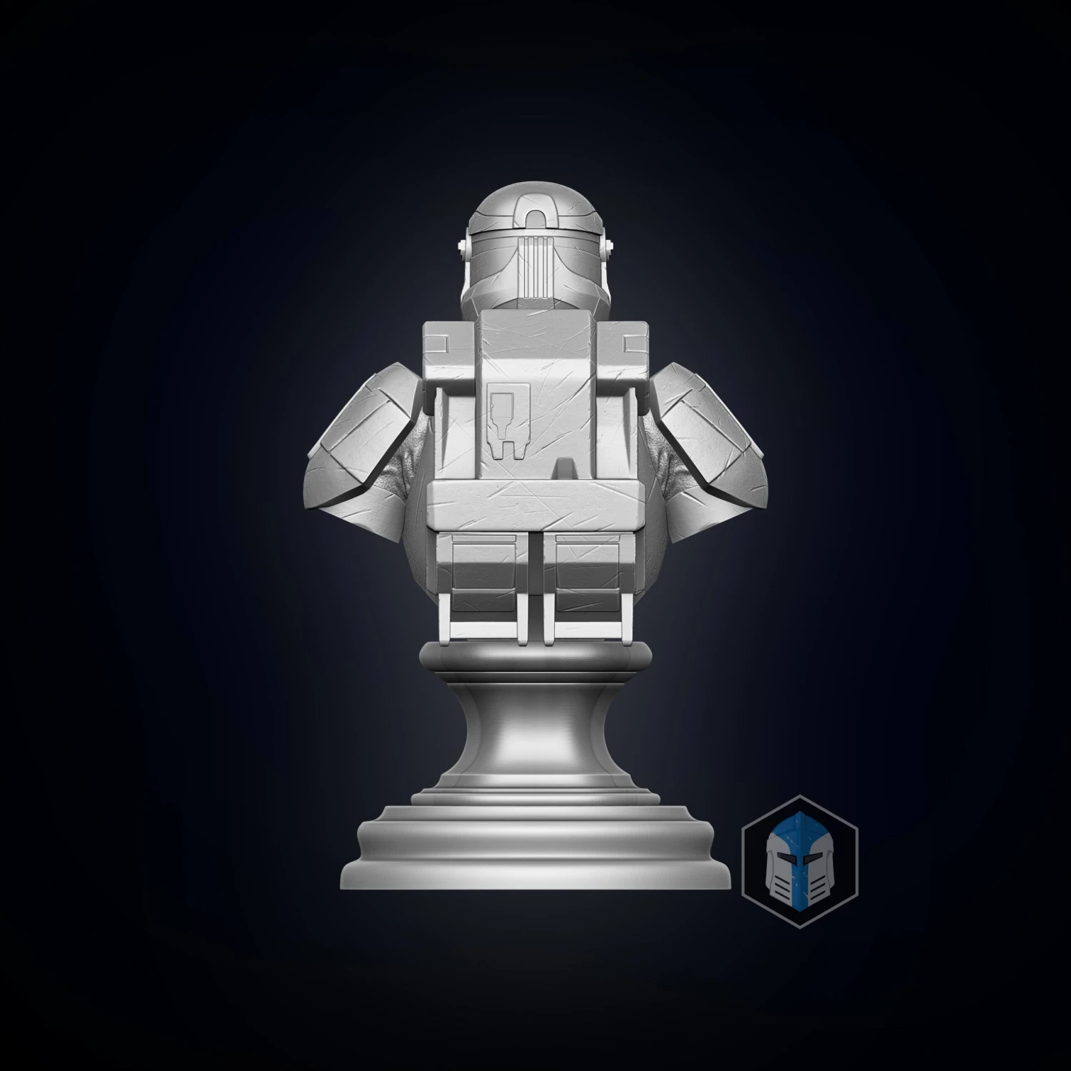 Republic Commando Bust - 3D Print Files 8 Republic Commando Bust - 3D Print Files - Image 6