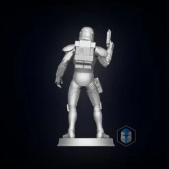 Bad Batch Hunter Figurine - Pose 1 - 3D Print Files -Galactic Armory Store bck fnl ead70099 f609 4689 94a7 29079353f85f