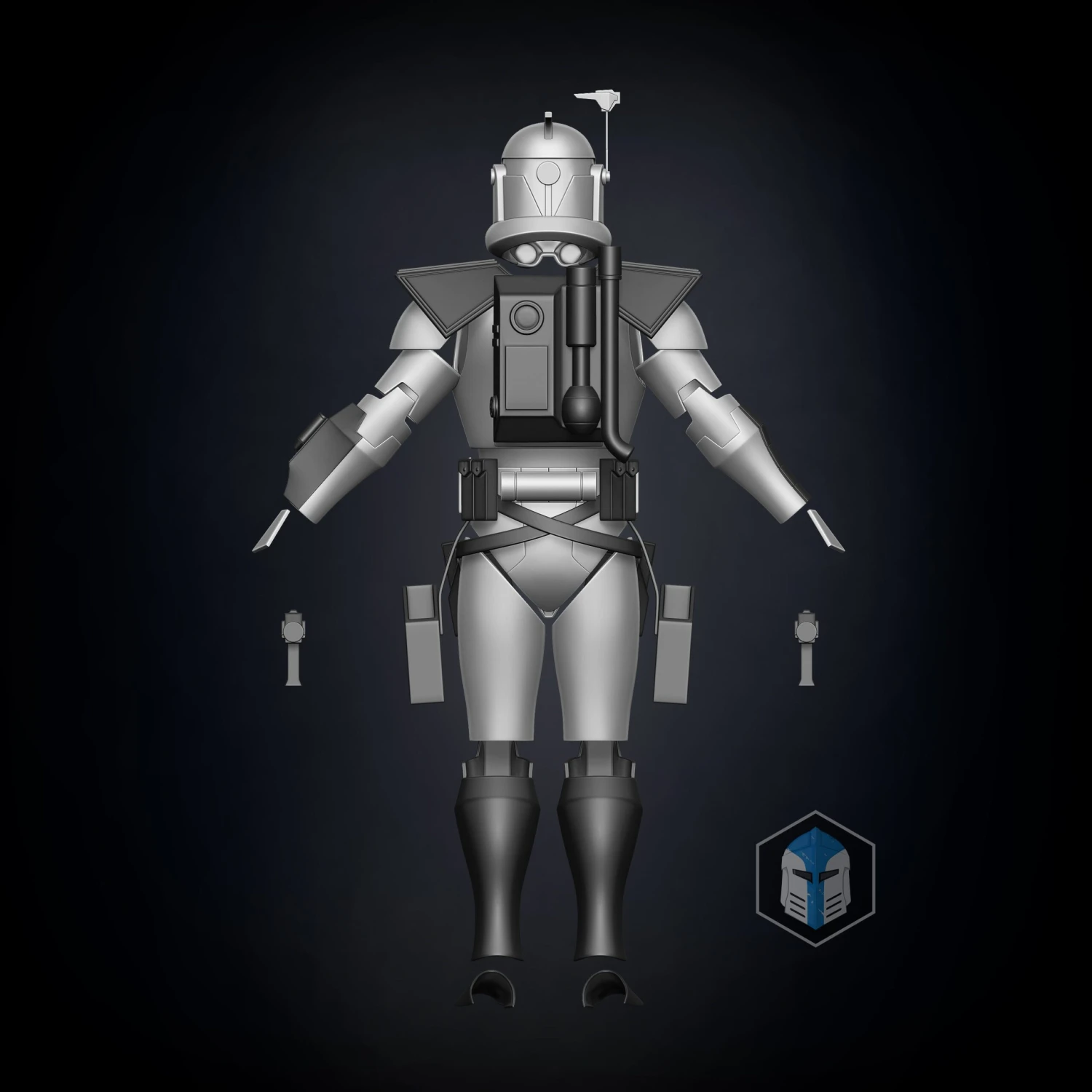 Animated ARC Trooper Armor Accessories - 3D Print Files 7 Animated ARC Trooper Armor Accessories - 3D Print Files - Image 5