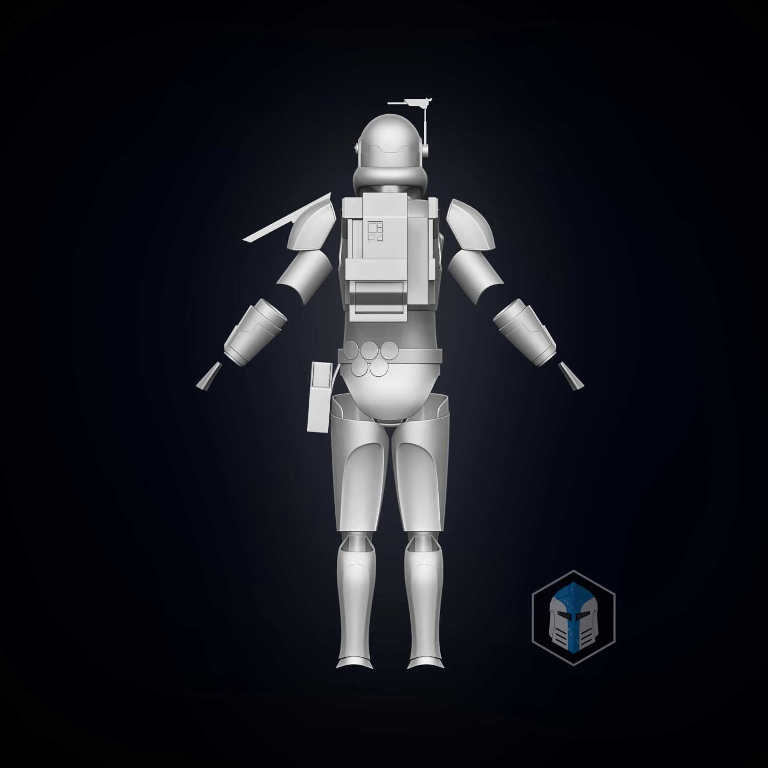 Bad Batch Crosshair Armor - 3D Print Files 7 Bad Batch Crosshair Armor - 3D Print Files - Image 5