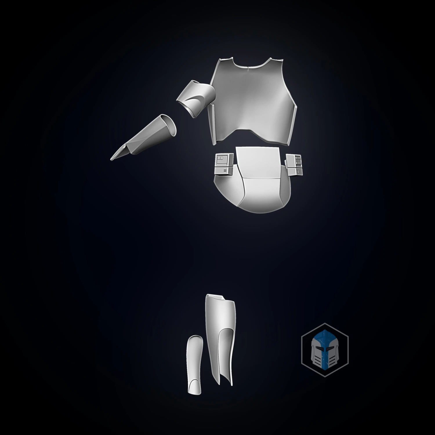 Phase 2 Clone Trooper Armor- 3D Print Files 17 Phase 2 Clone Trooper Armor- 3D Print Files - Image 15