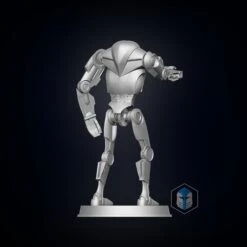 B2 Super Battle Droid - Pose 1 - 3D Print Files -Galactic Armory Store bck prspctv fnl d72ce1da 4fdf 4f2e be72 5c97973d05de