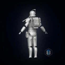 Bad Batch Crosshair Armor - 3D Print Files 19 Bad Batch Crosshair Armor - 3D Print Files -Galactic Armory Store bck prspctv md fnl