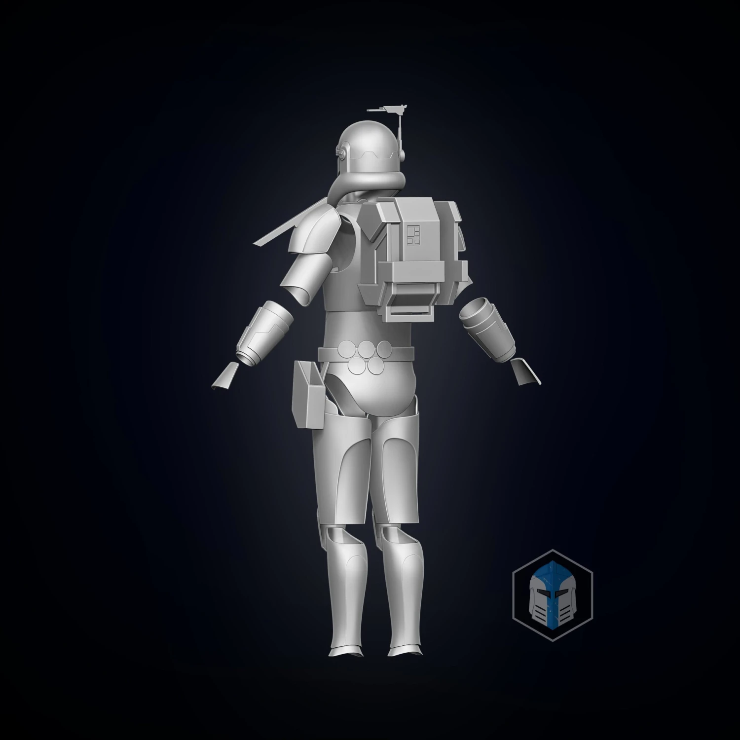 Bad Batch Crosshair Armor - 3D Print Files 9 Bad Batch Crosshair Armor - 3D Print Files - Image 7