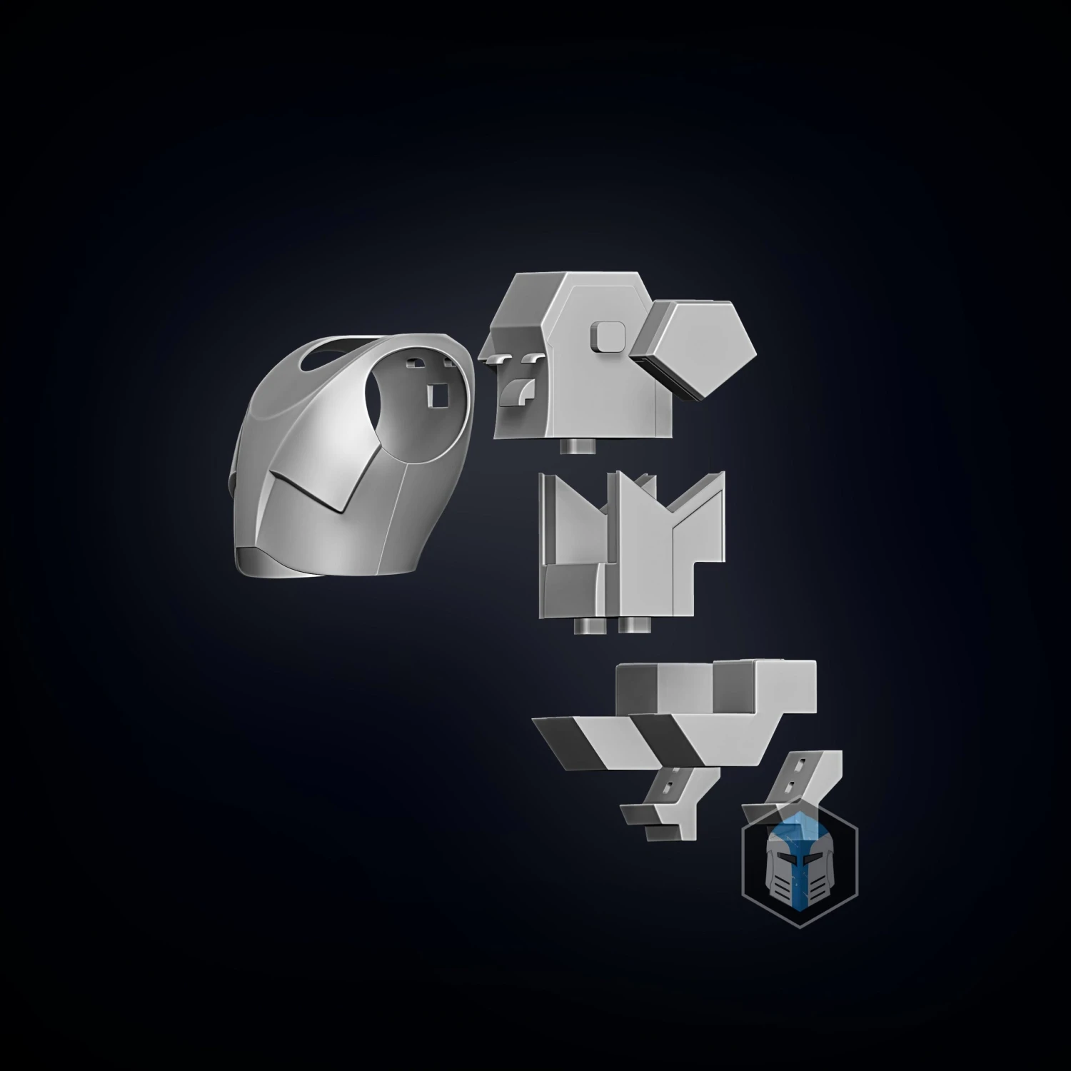 Bad Batch Hunter Armor - 3D Print Files 9 Bad Batch Hunter Armor - 3D Print Files - Image 7