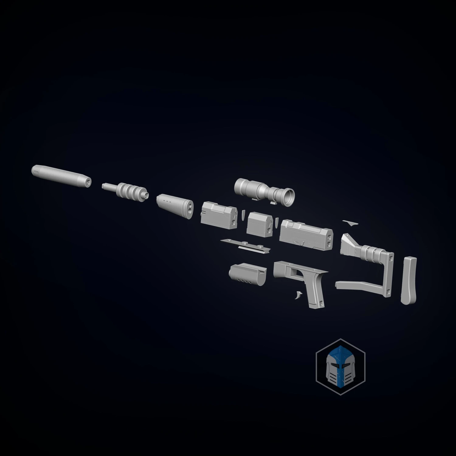 Crosshair's 773 Firepuncher Blaster - 3D Print Files 13 Crosshair's 773 Firepuncher Blaster - 3D Print Files - Image 11