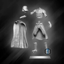 Darth Vader Figurine - Pose 1 - 3D Print Files -Galactic Armory Store brkn fnl 527277f1 576f 4c37 ba52 c8c1ddc30932