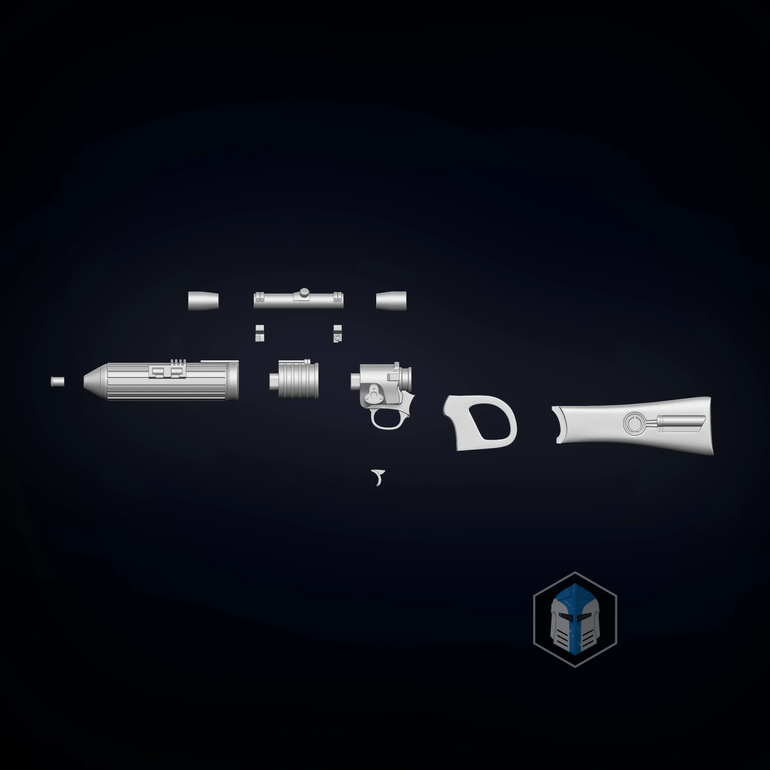 Boba Fett EE3 Blaster - 3D Print Files 8 Boba Fett EE3 Blaster - 3D Print Files - Image 6