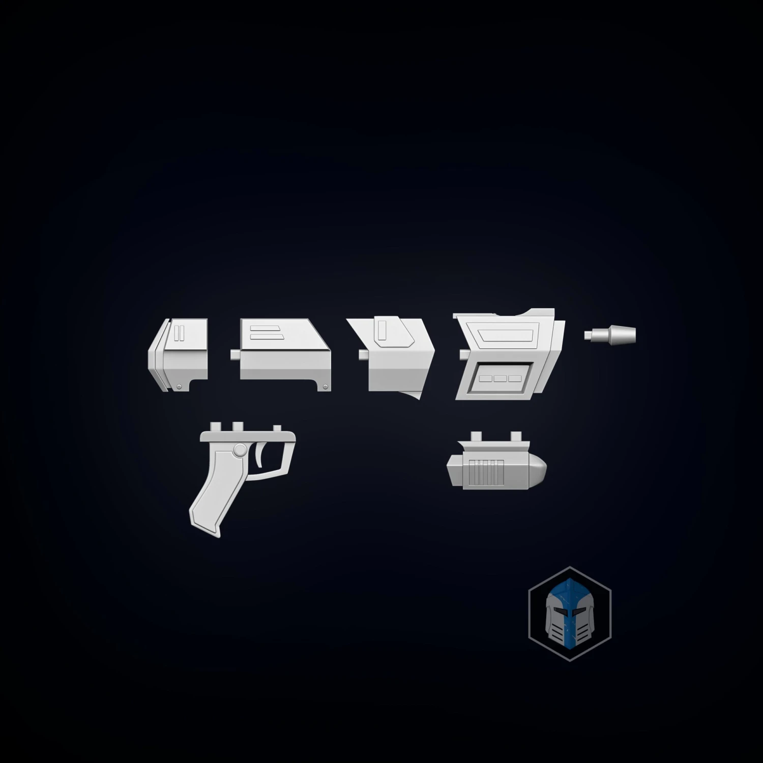 DC-17M Animated Republic Commando Blaster - 3D Print Files 11 DC-17M Animated Republic Commando Blaster - 3D Print Files - Image 9