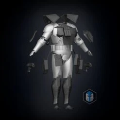 Animated ARC Trooper Armor Accessories - 3D Print Files 17 Animated ARC Trooper Armor Accessories - 3D Print Files -Galactic Armory Store brkn md 1