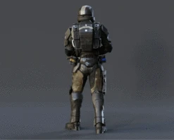 ODST Figurine - Pose 1 - 3D Print Files