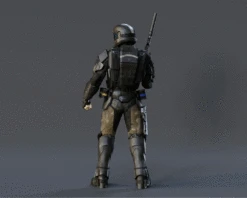ODST Figurine - Pose 2 - 3D Print Files