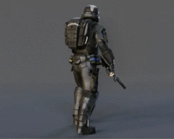 ODST Figurine - Pose 3 - 3D Print Files