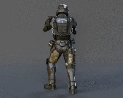 ODST Figurine - Pose 4 - 3D Print Files