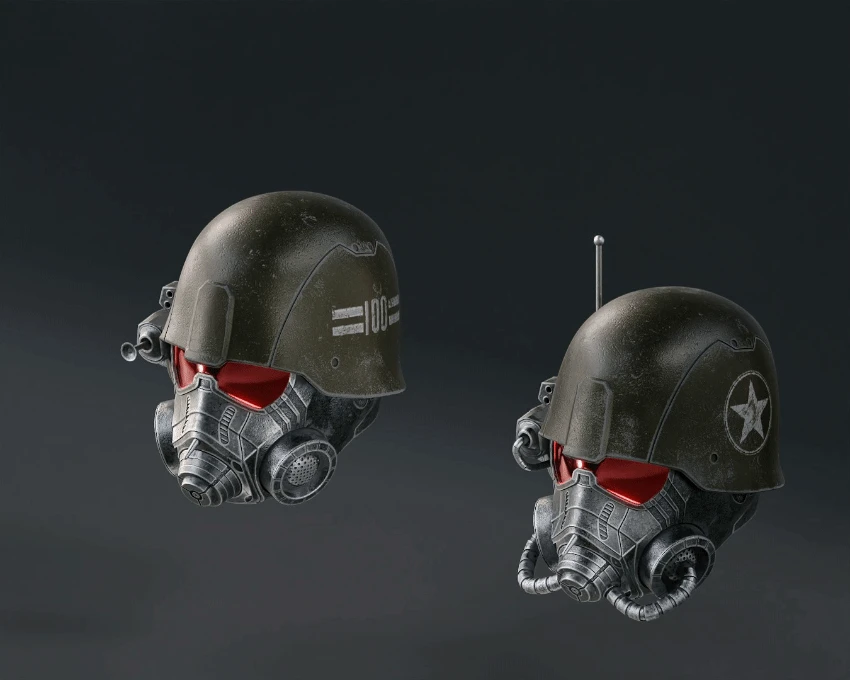 NCR Ranger Advanced And Elite Helmets - 3D Print Files 4 NCR Ranger Advanced And Elite Helmets - 3D Print Files - Image 2